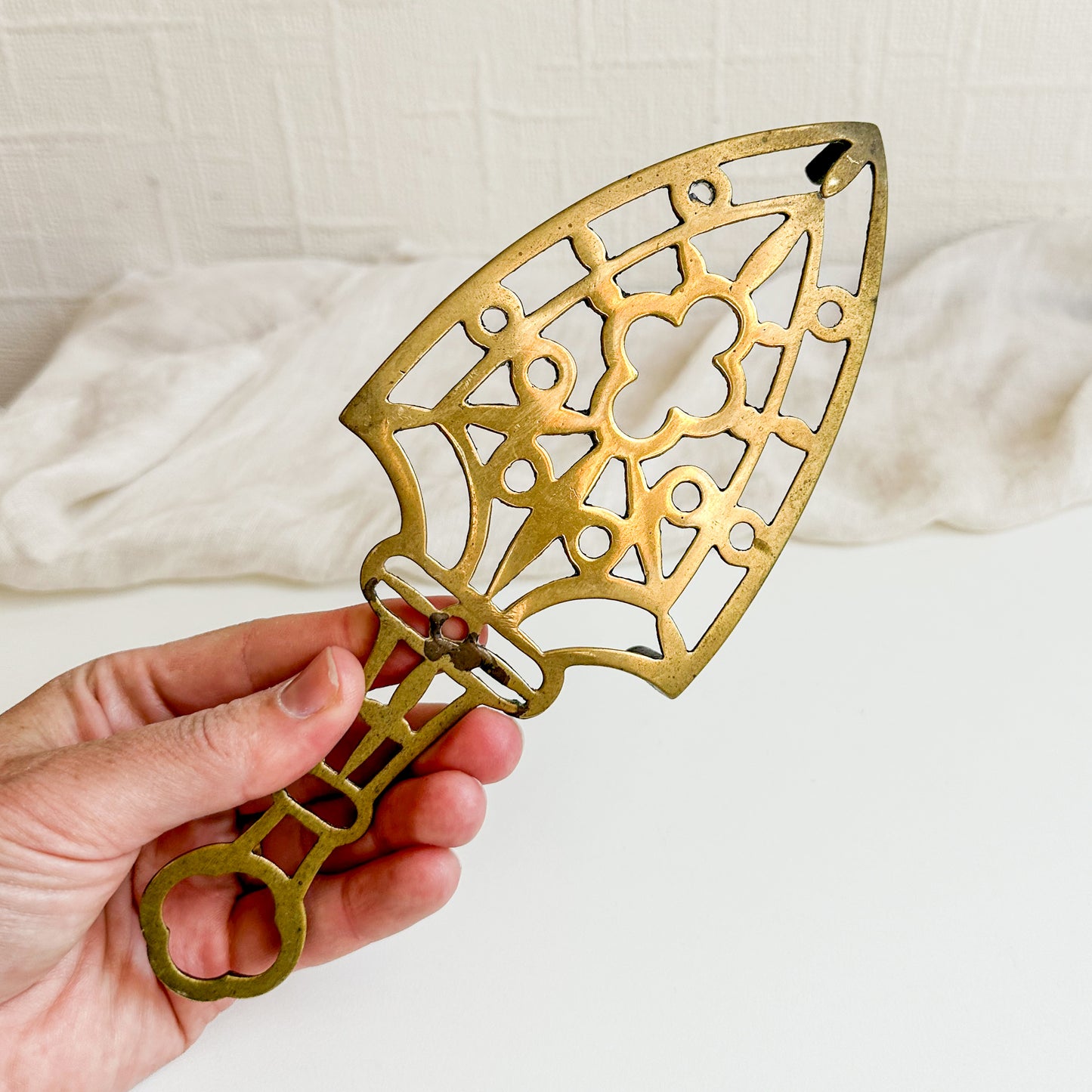 Vintage Brass Trivet