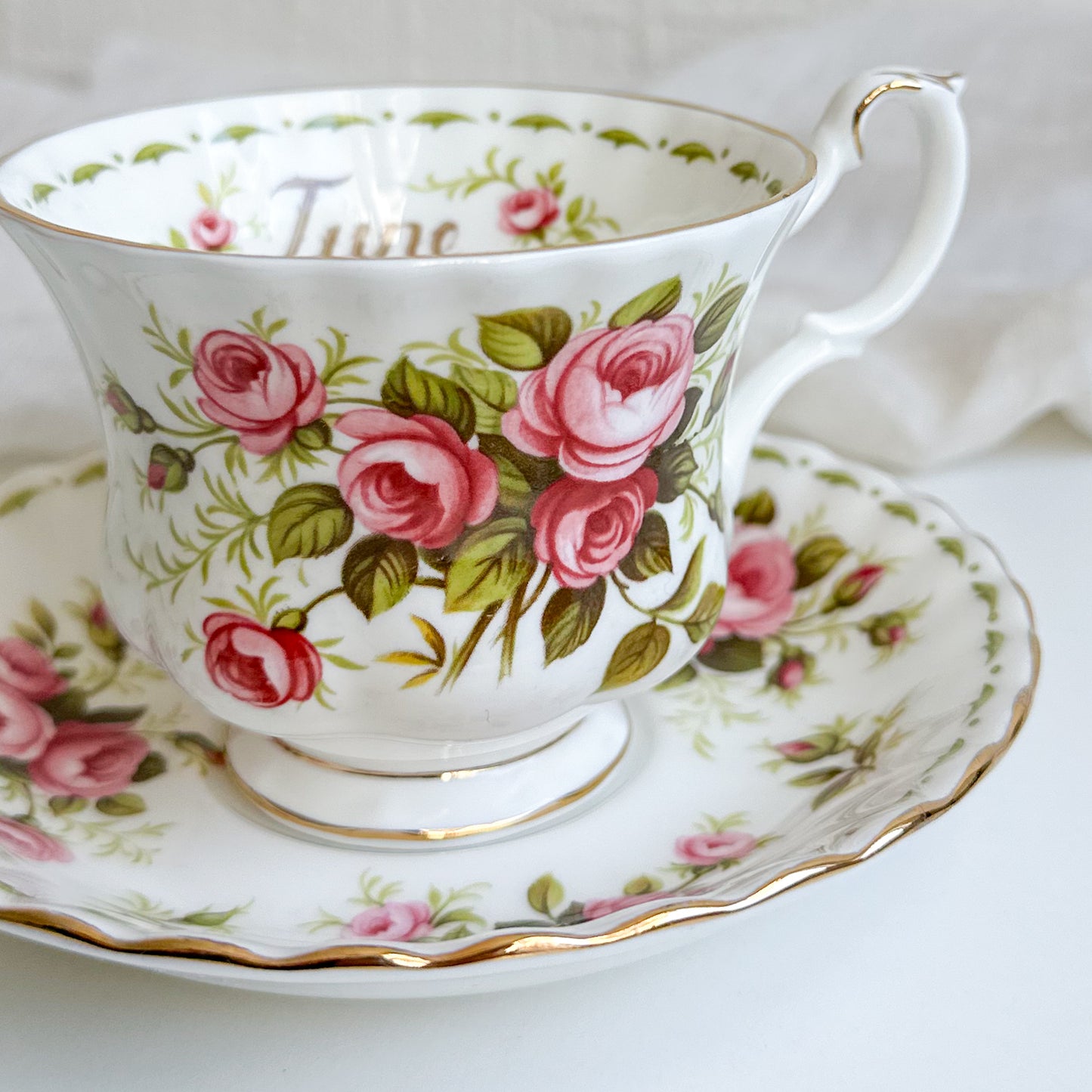 Royal Albert ‘June’ Cup and Saucer