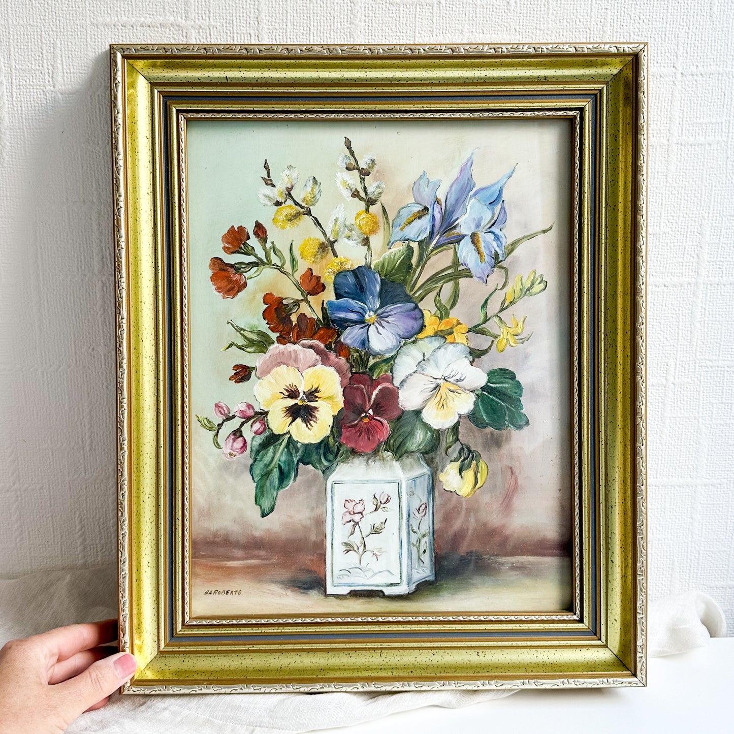 Original Floral Oil Painting