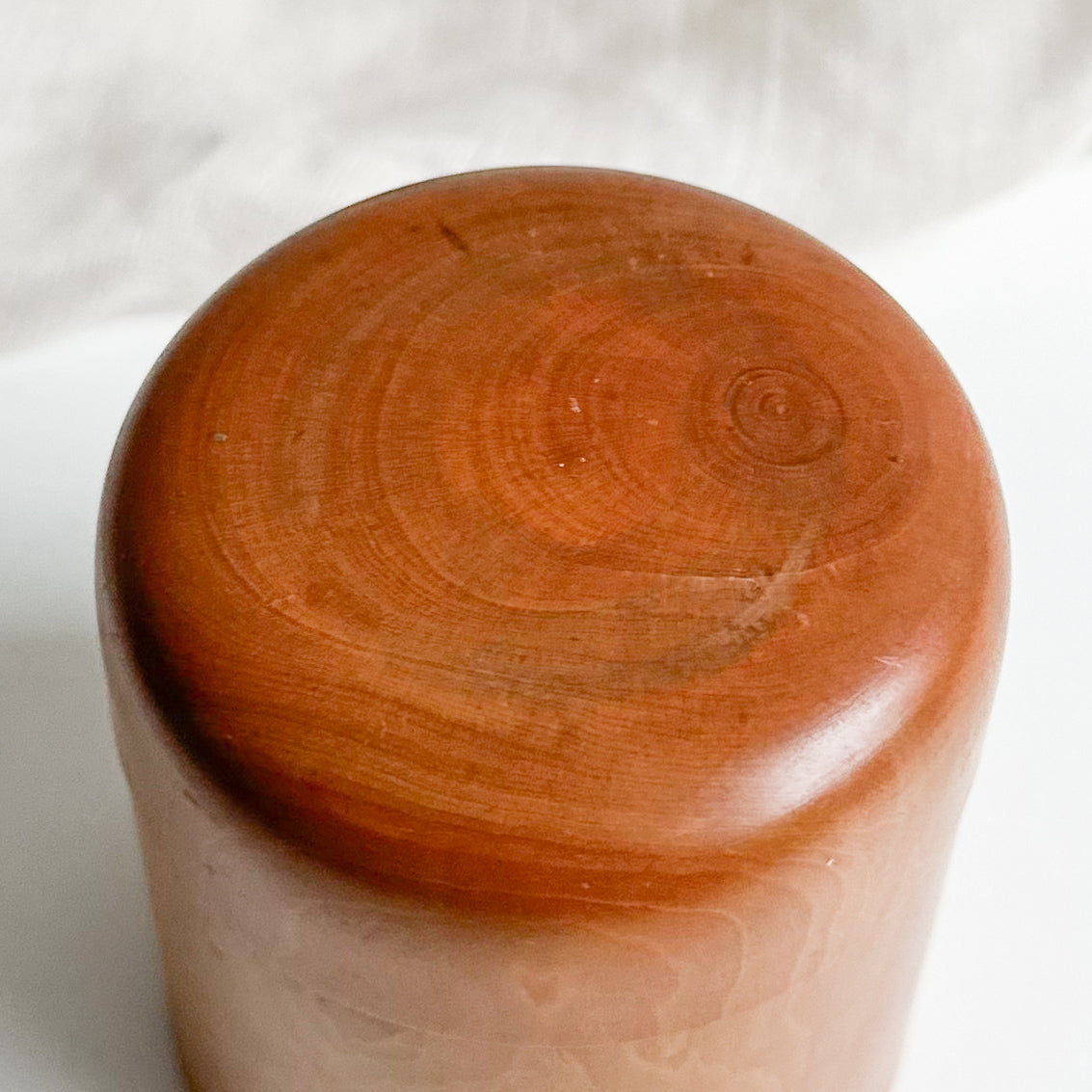 Round Wooden Box