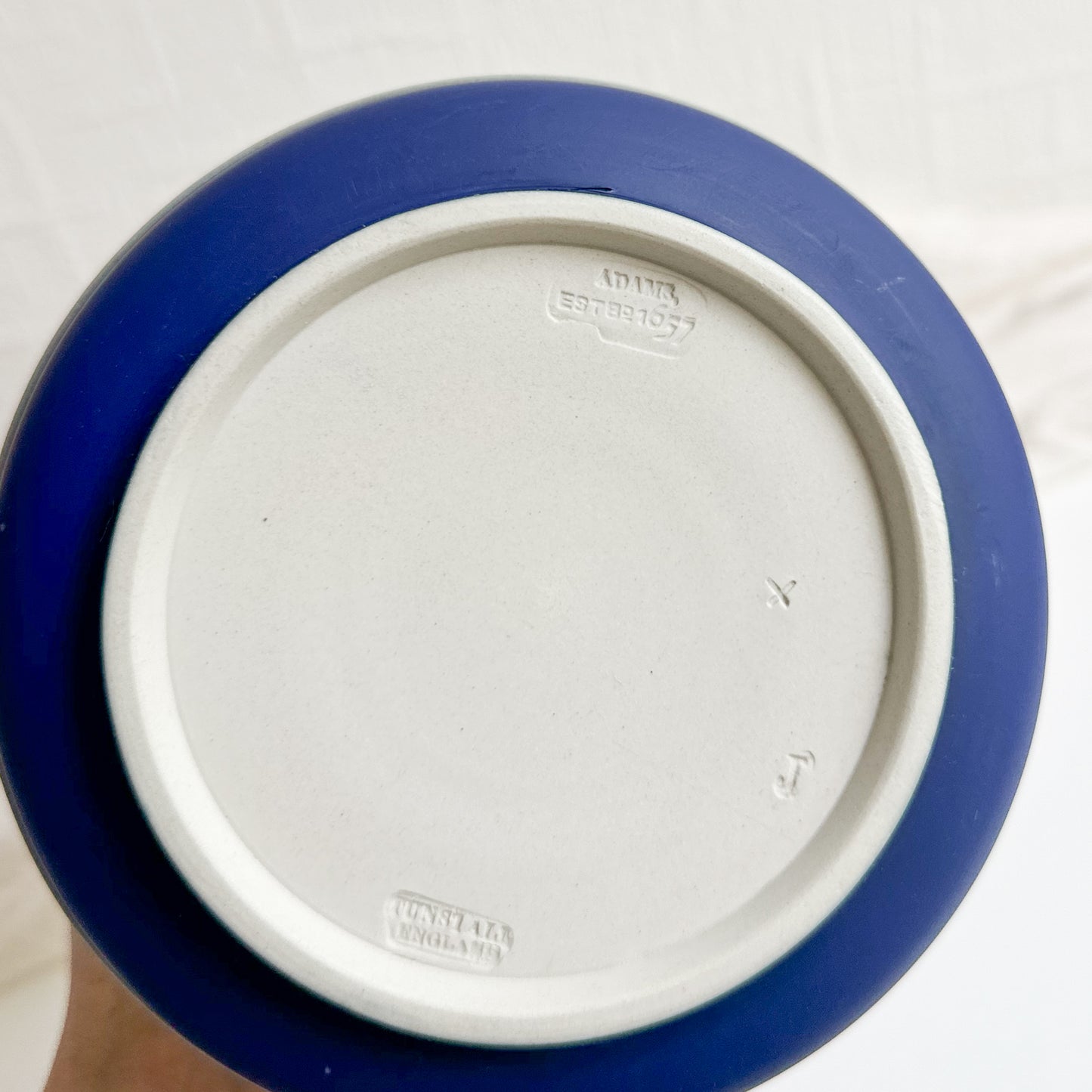Adam’s Jasperware Biscuit Barrel