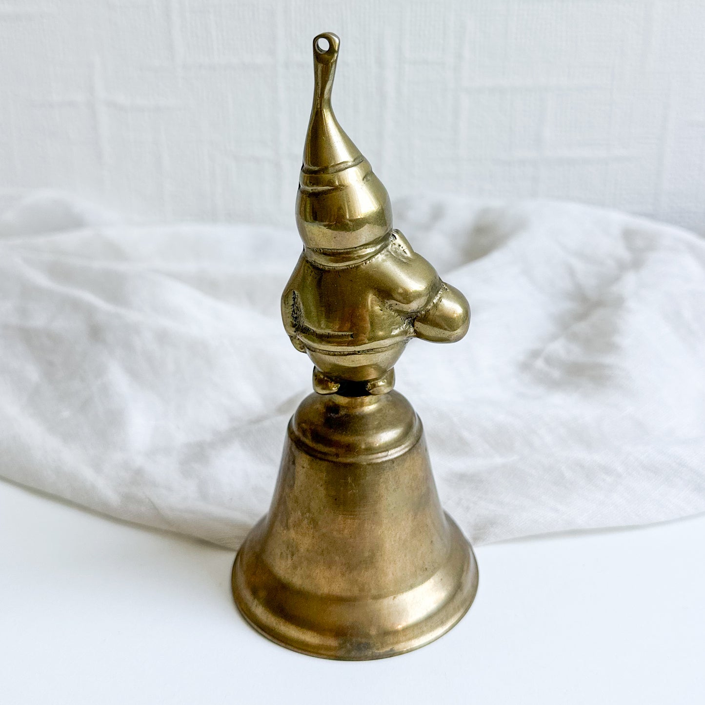 Santa / Gnome Brass Bell