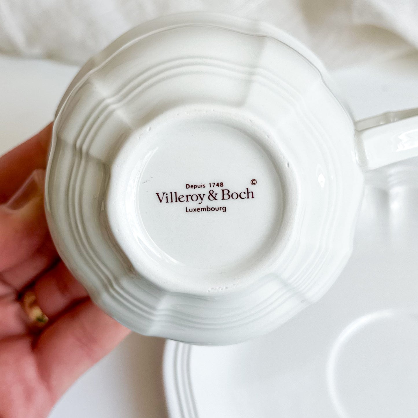 Villeroy & Boch Teacups and Saucers