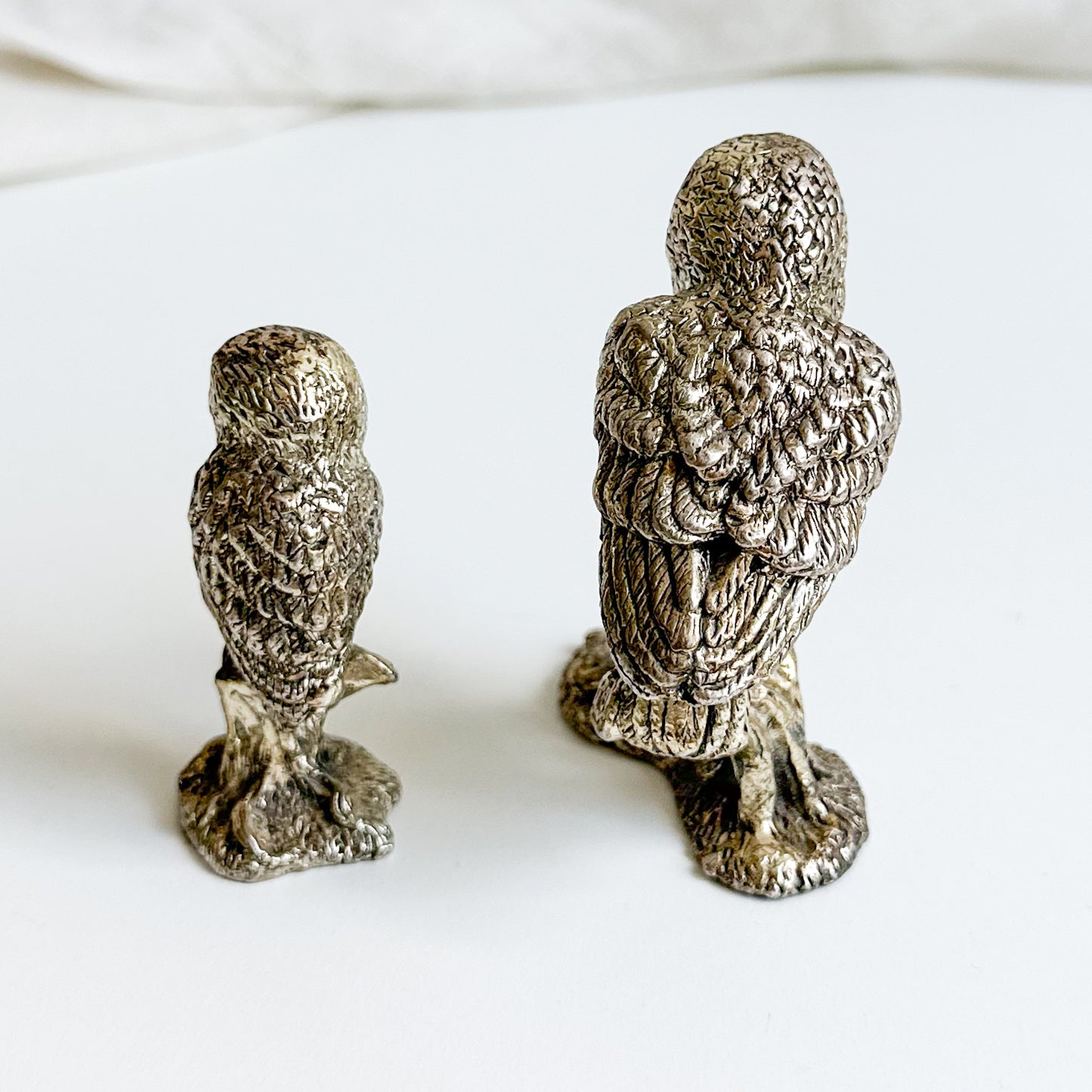 Pair of Owl Figurines