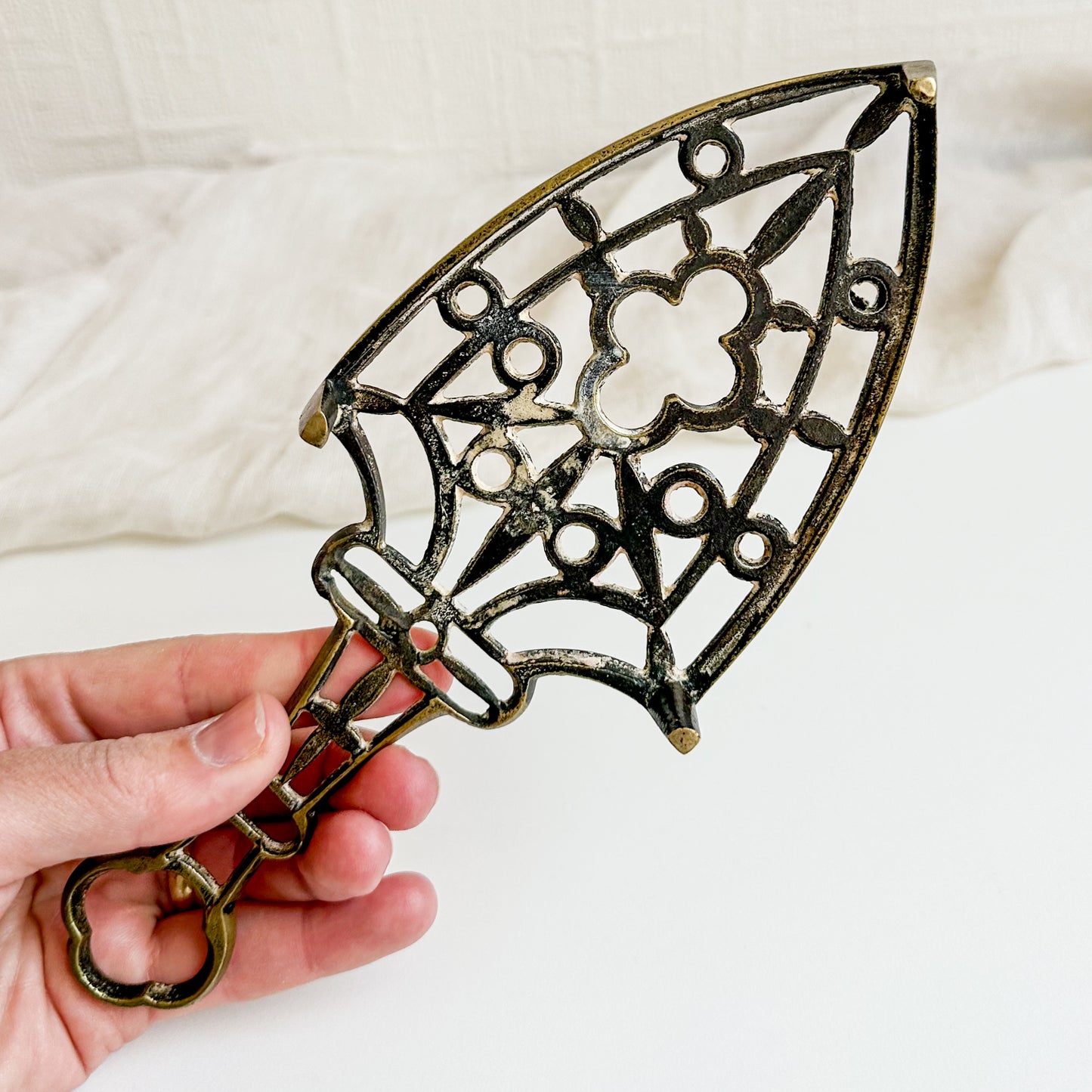 Vintage Brass Trivet