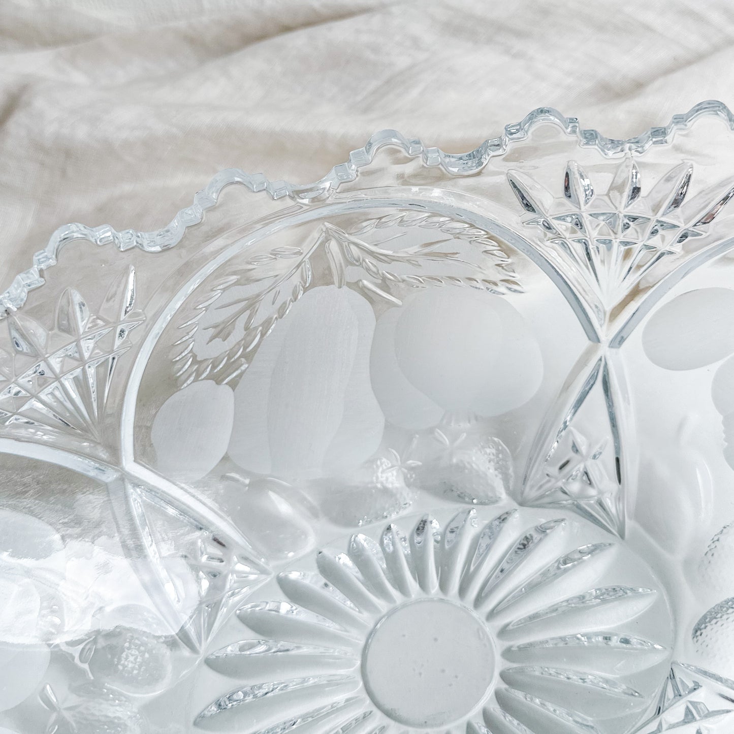 Heavy Lead Crystal Bowl