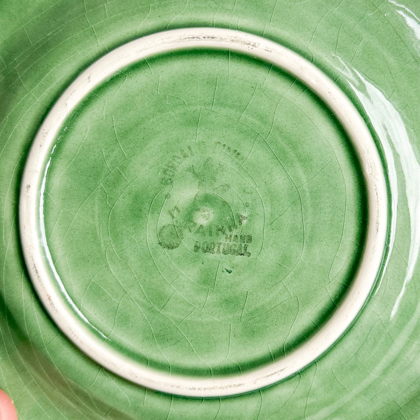 Bordallo Cabbage Leaf Plate