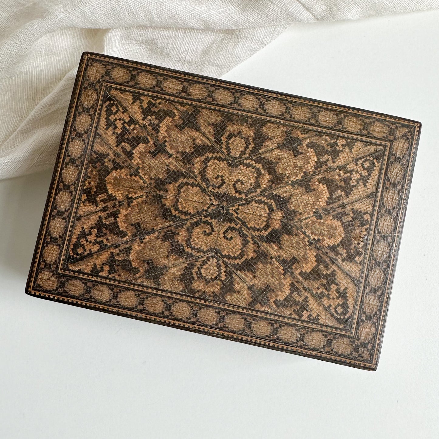 Tunbridge Ware Inlay Box