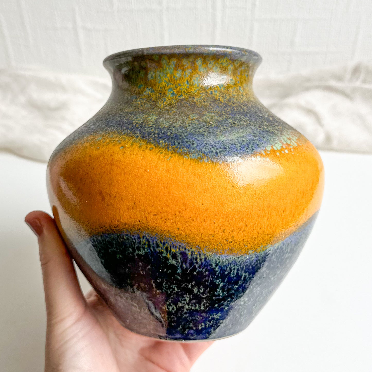 West Germany Pottery Vase
