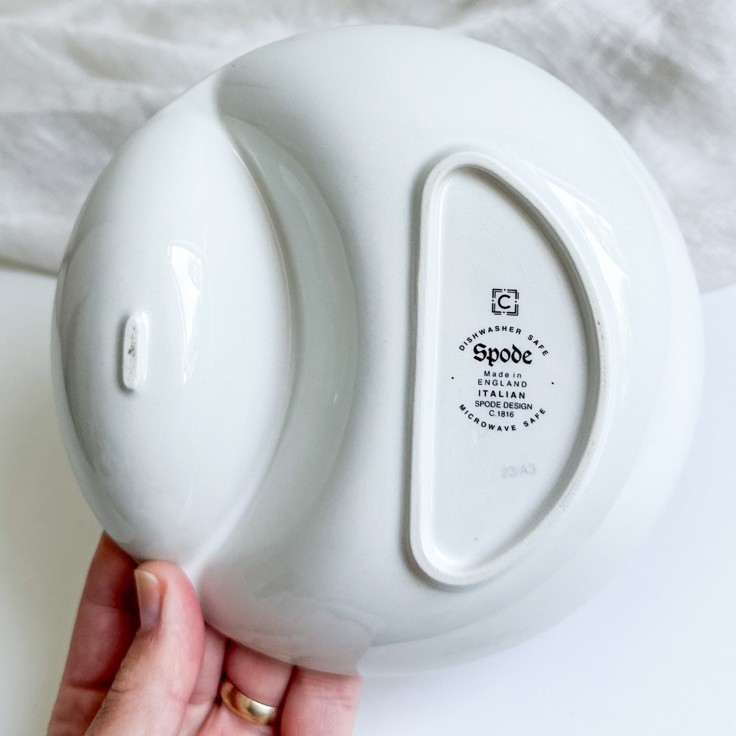 Spode Divided Dish