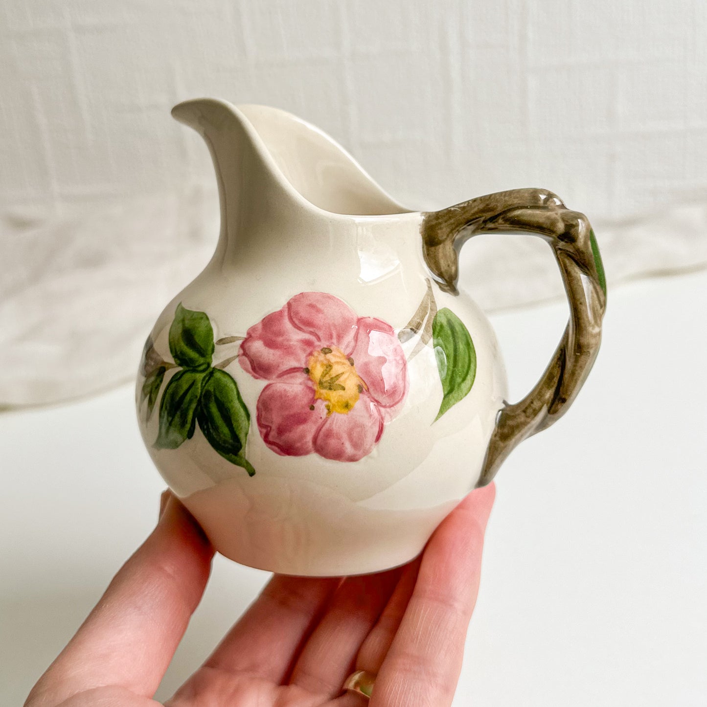 Franciscan “Desert Rose” Milk Jug