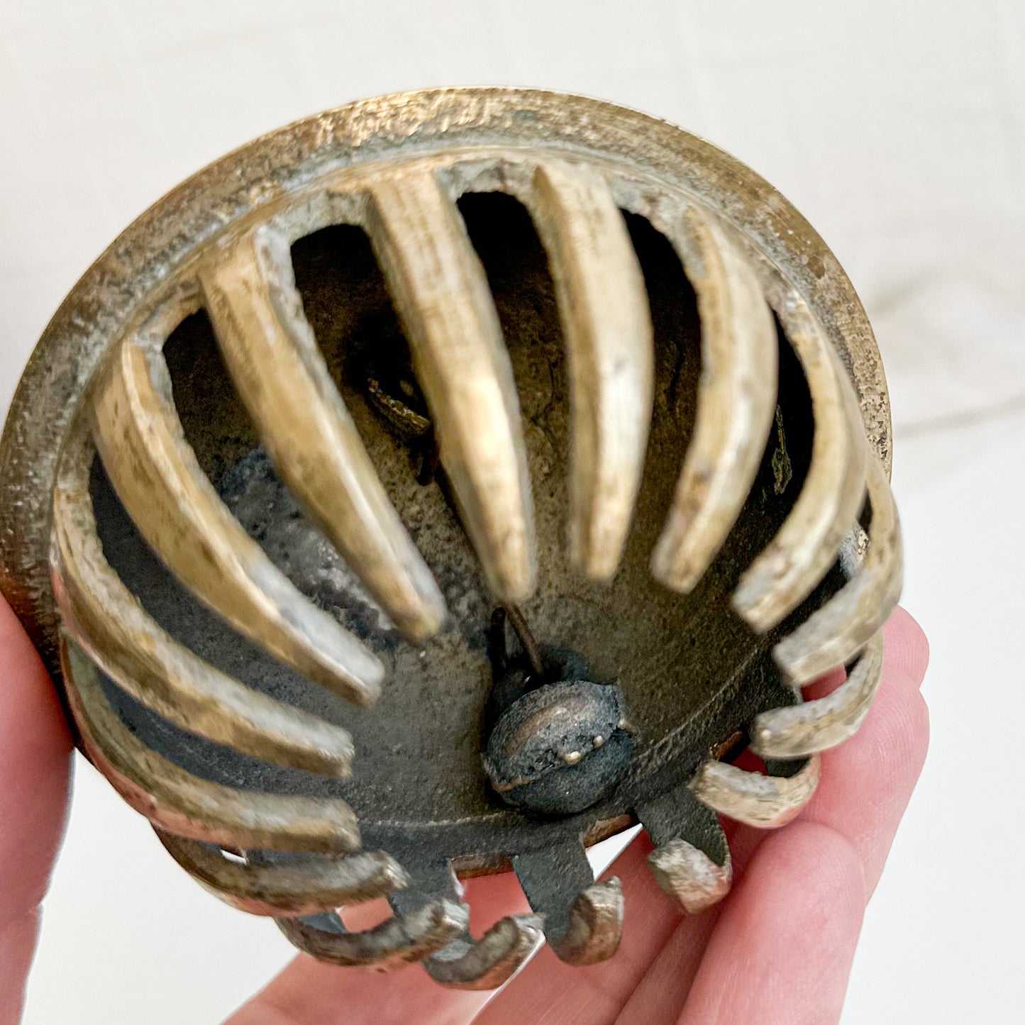 Brass Elephant Claw Bell