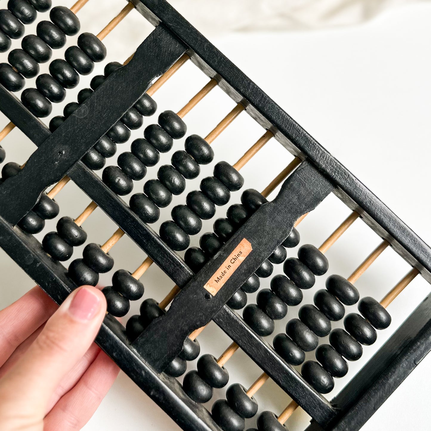 Black Wooden Abacus