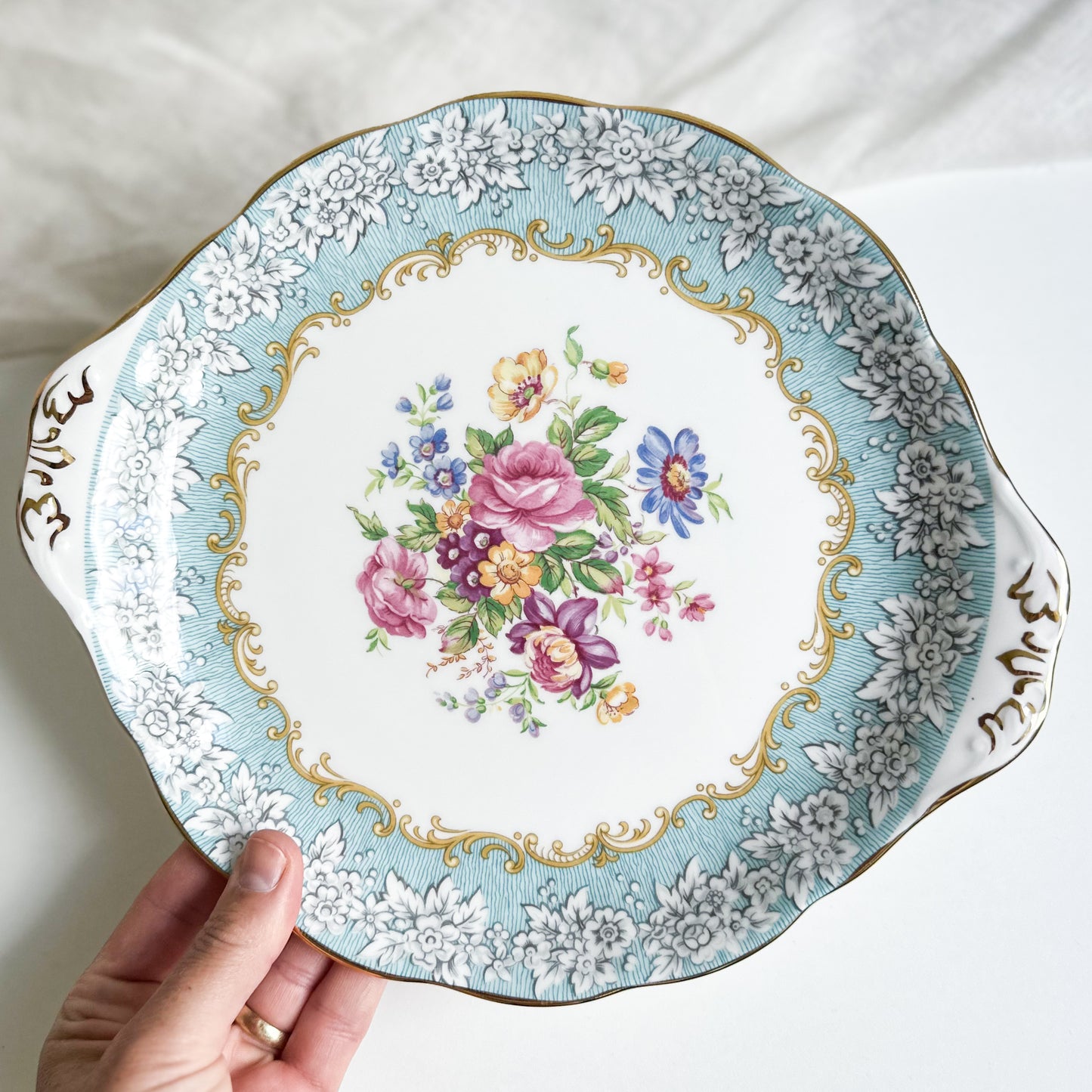 Royal Albert “Enchantment” Cake Plate