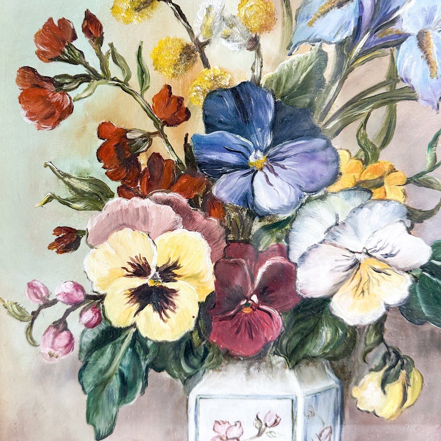 Original Floral Oil Painting