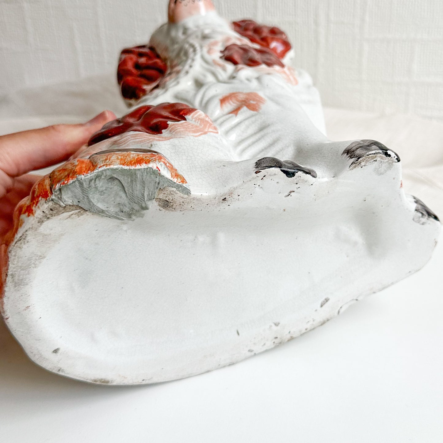 Antique Staffordshire Spaniel
