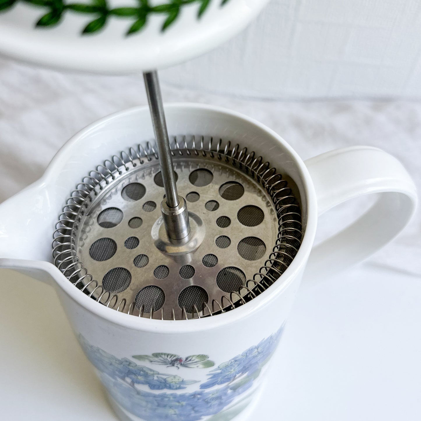 Portmeirion Hydrangea Cafetière