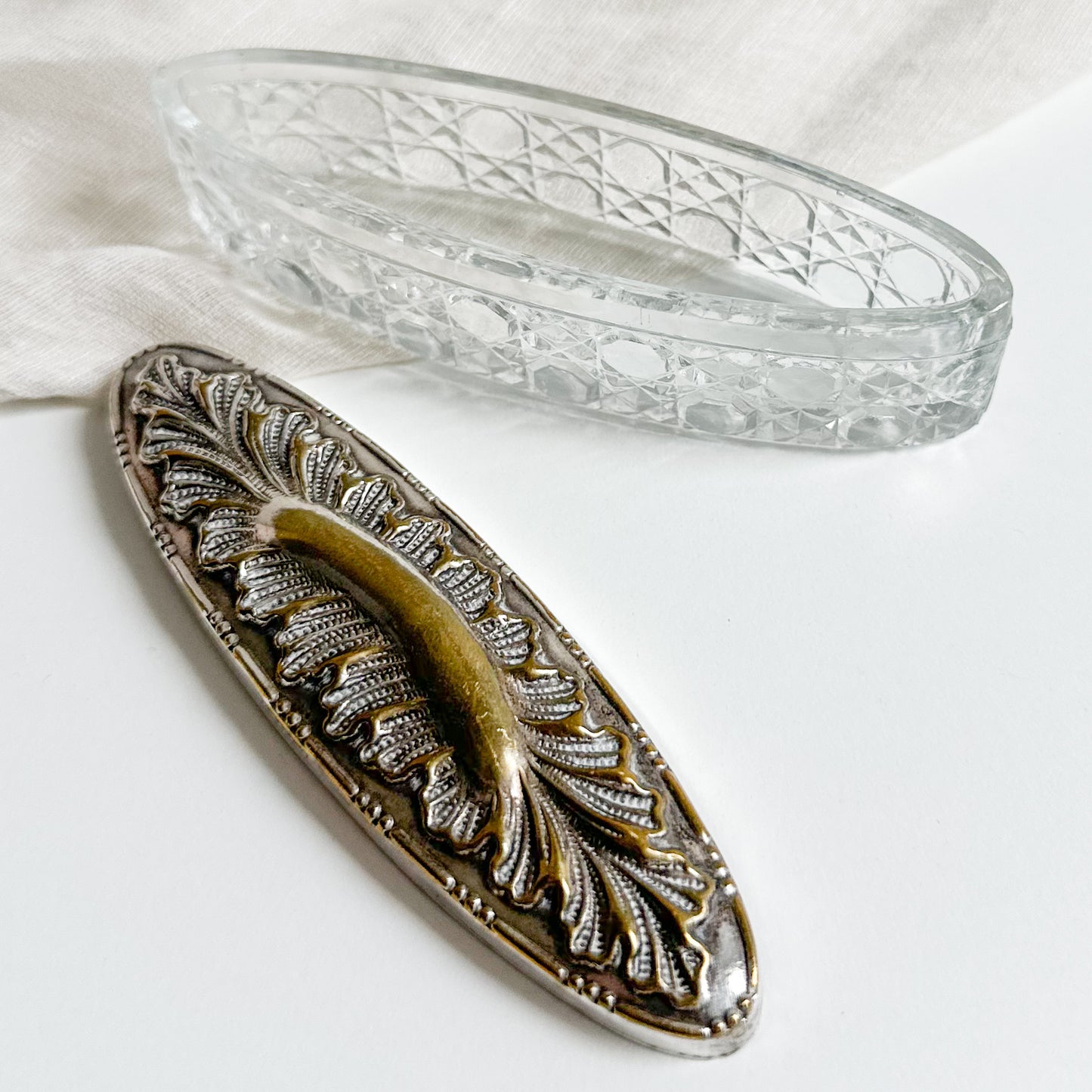 Glass Trinket Box