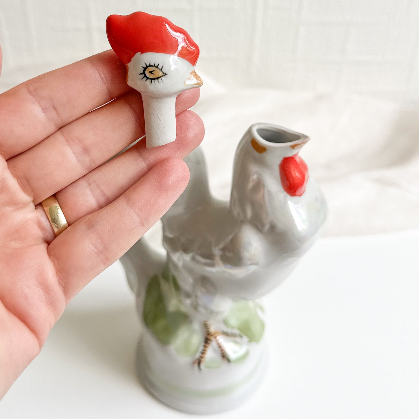 Ukrainian Rooster Decanter
