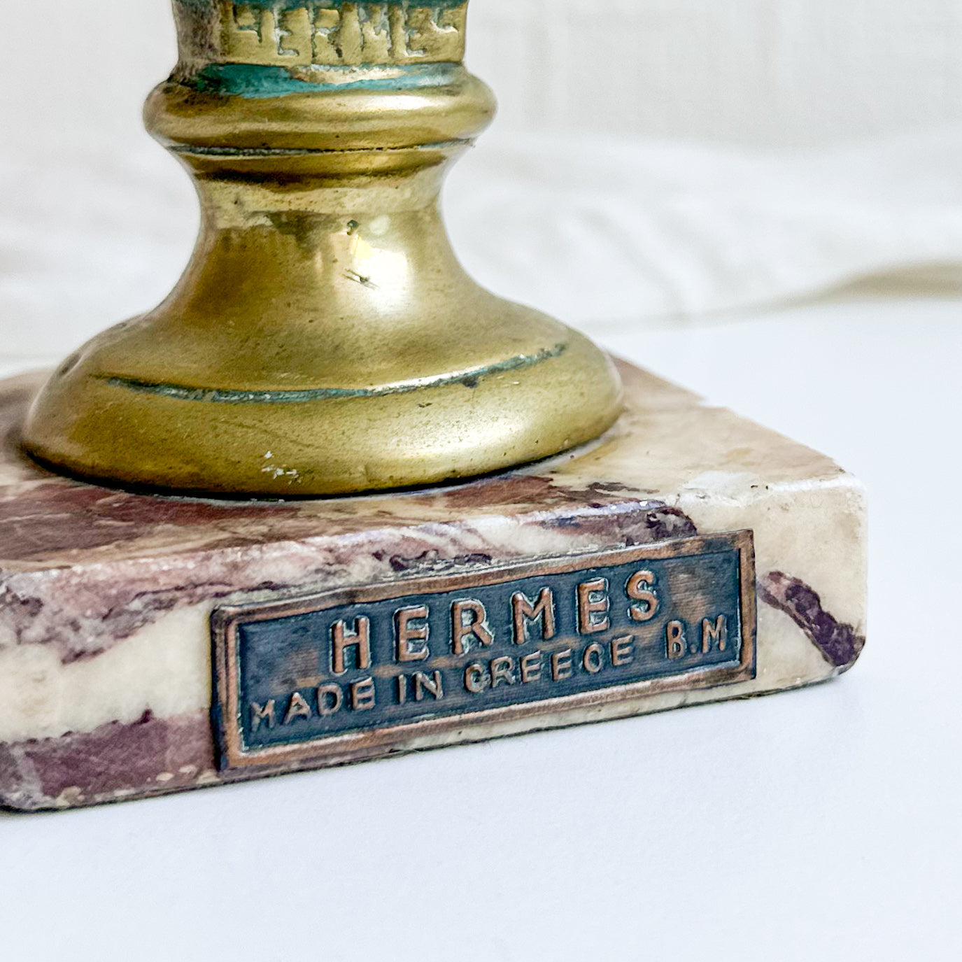 Brass Hermes Bust
