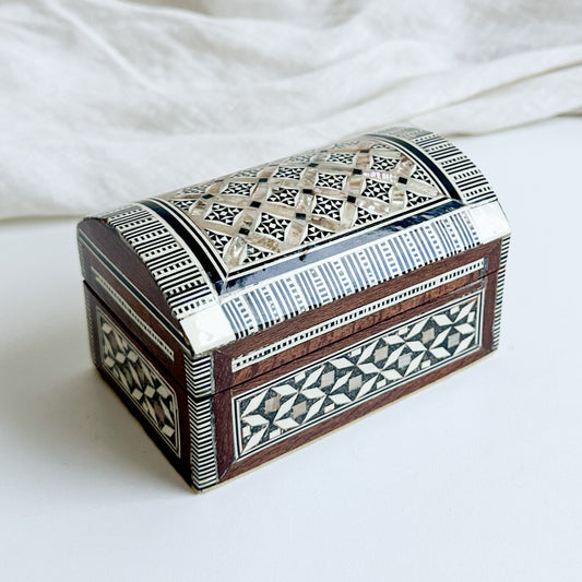 Small Wooden Inlaid Box