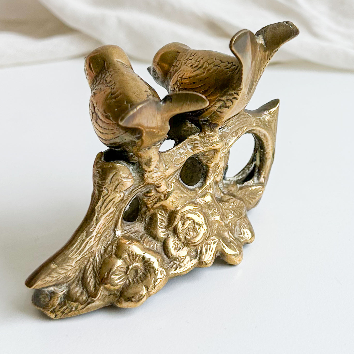 Brass Bird Figurine