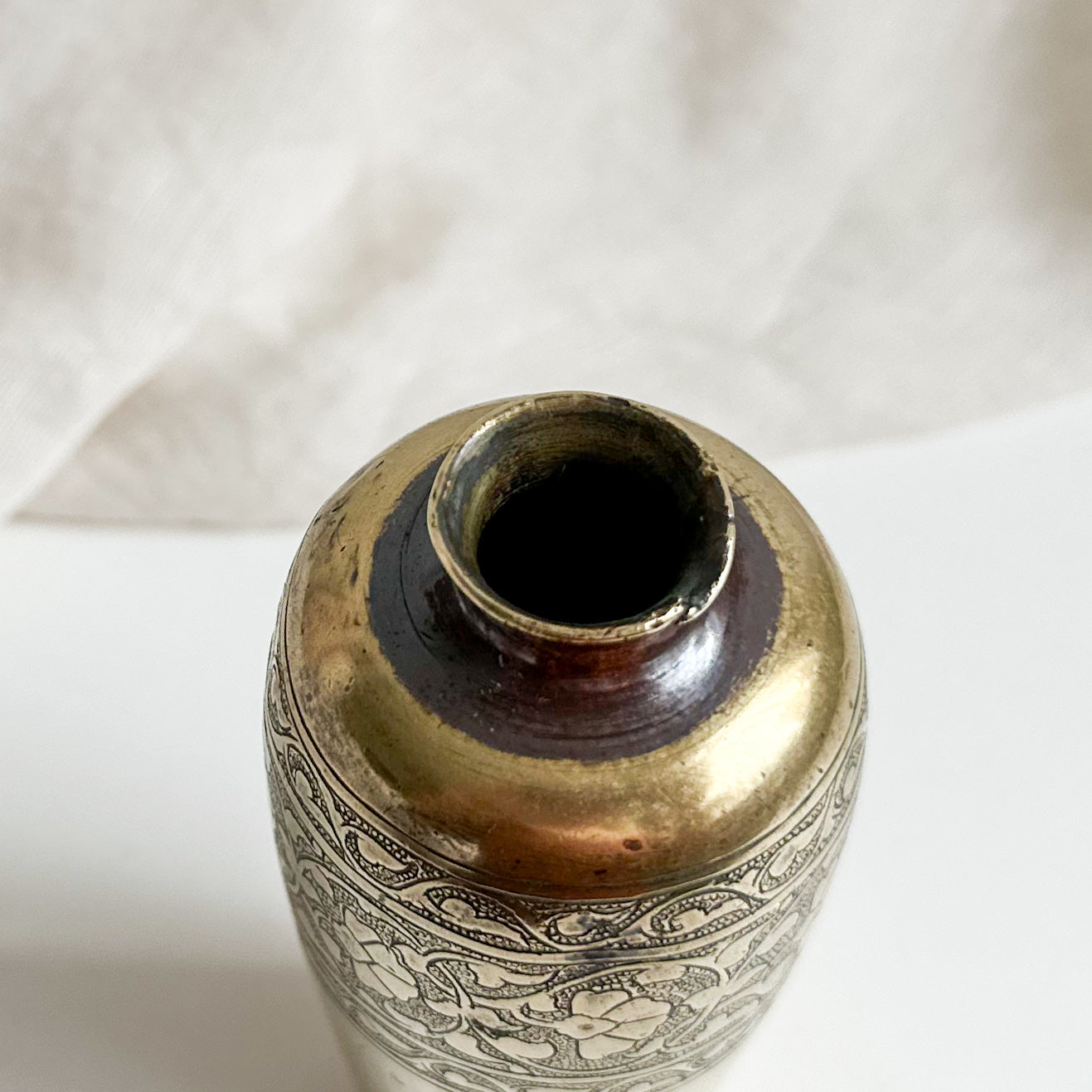 Small Brass Vase