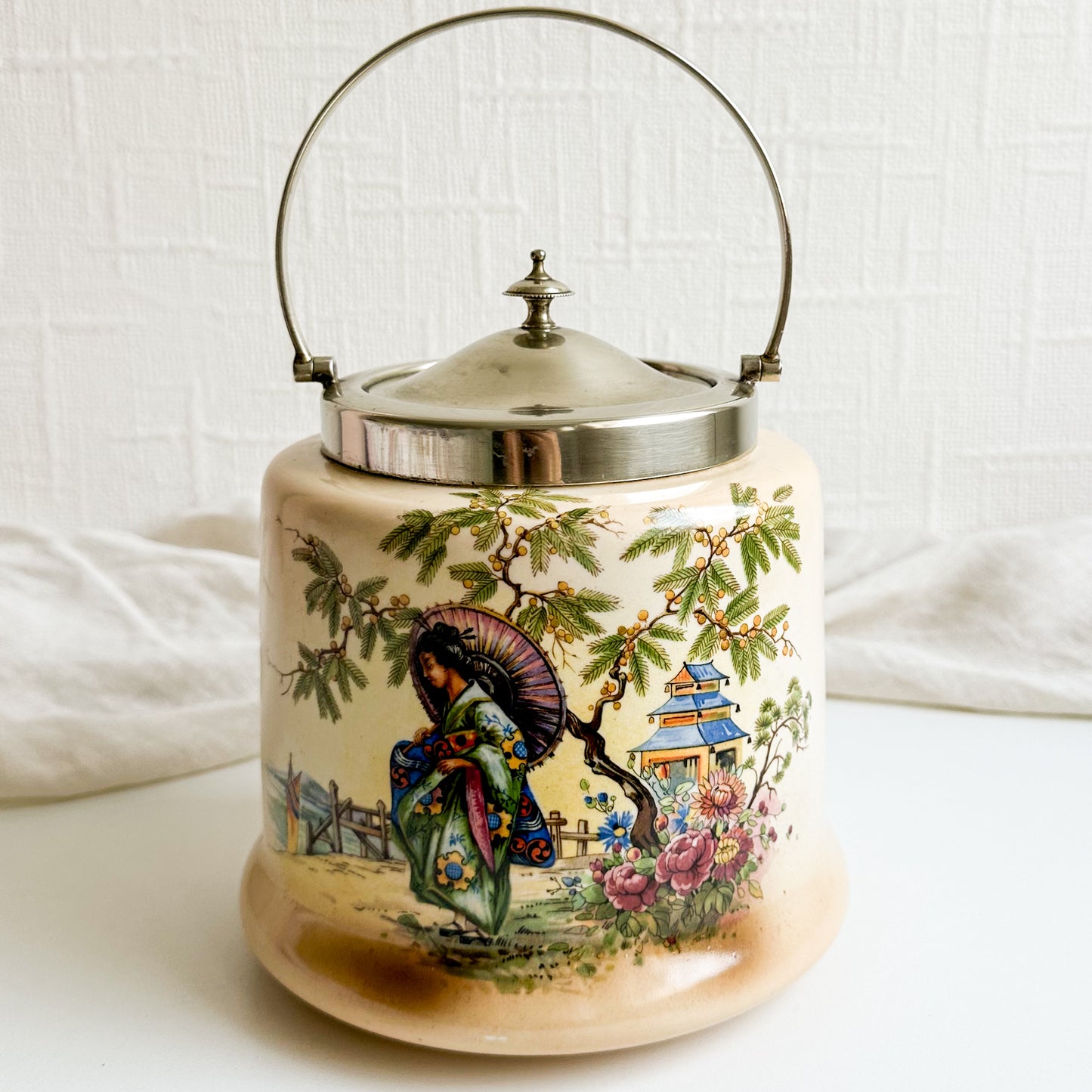 Antique Biscuit Barrel