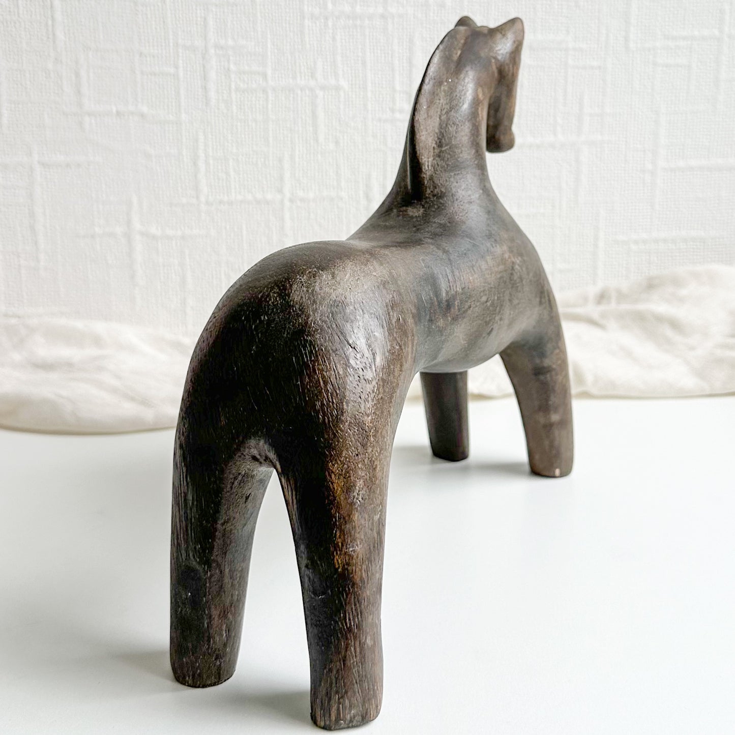 Wooden Hand Carved Horse