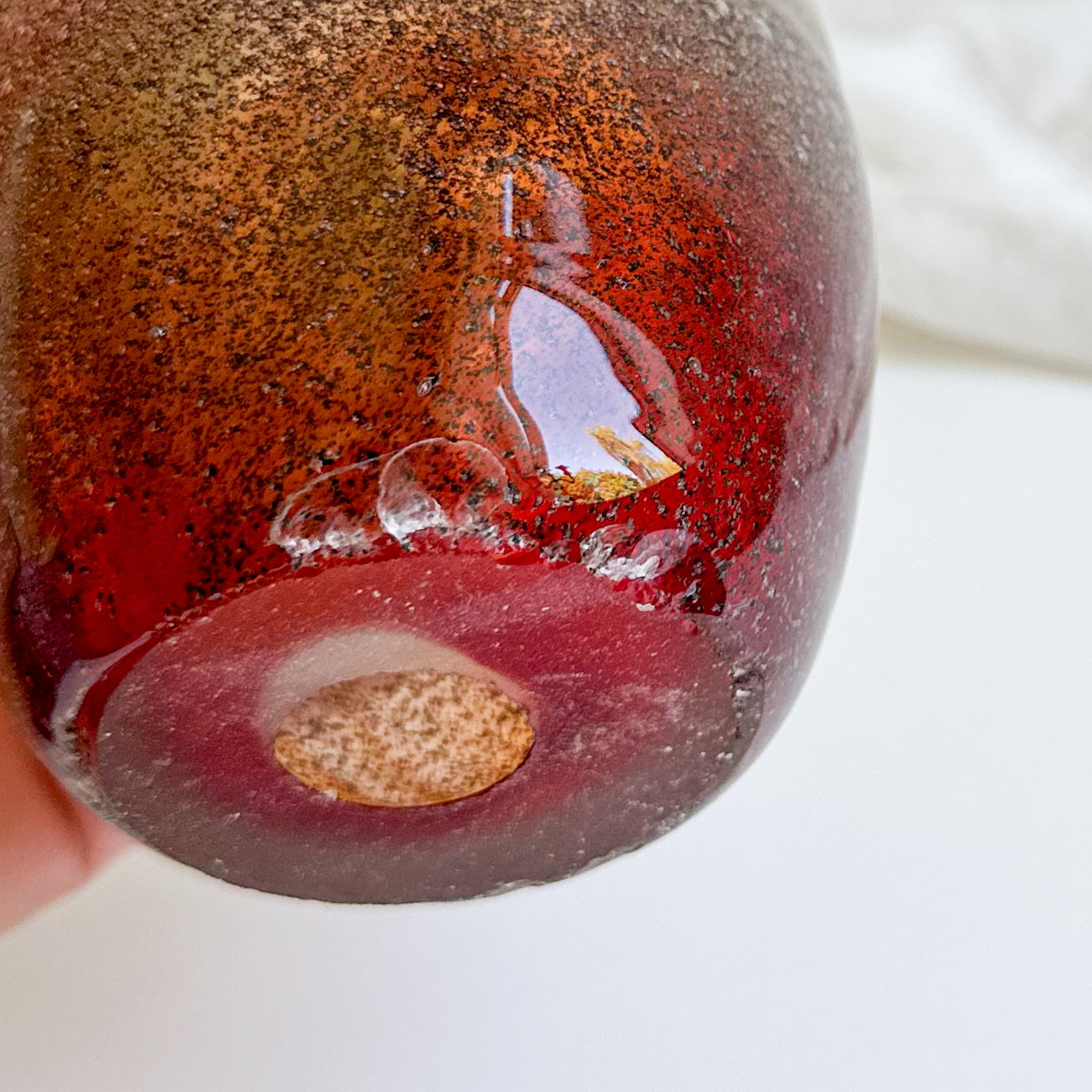 Glass Owl Figurine