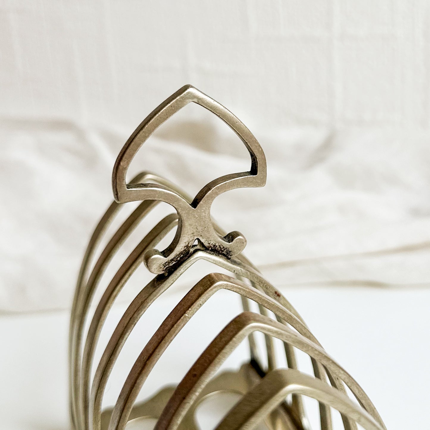 Antique Silver Plated Toast Rack