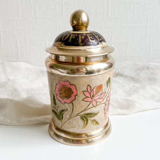 Cloisonné Lidded Canister - Toffees