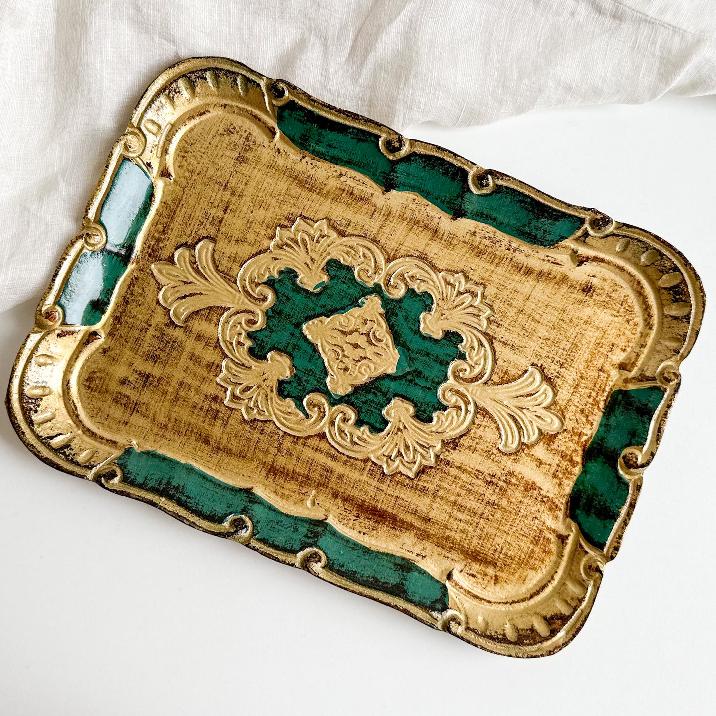 Vintage Florentine Tray