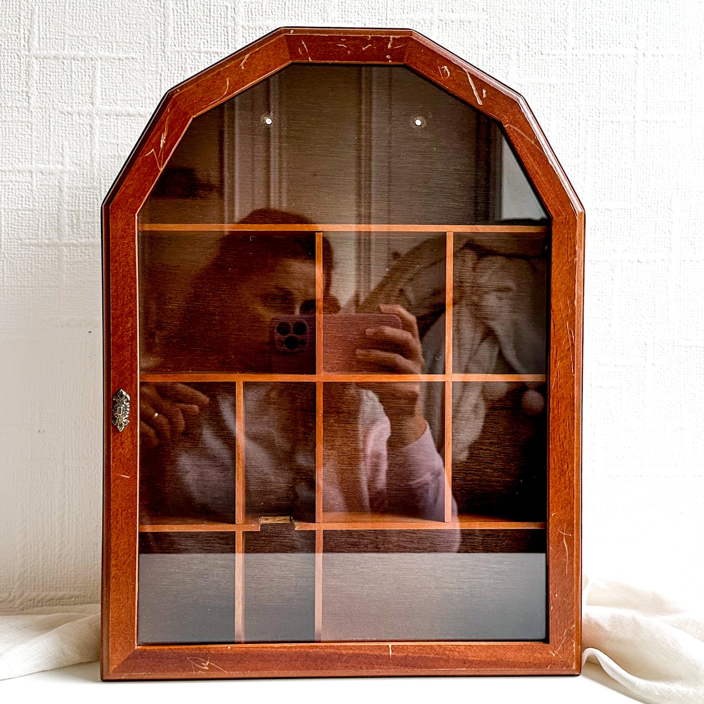 Curio Cabinet with Glass Door