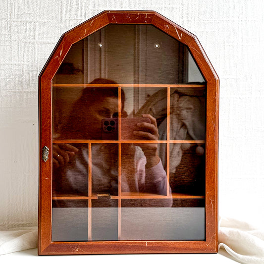 Curio Cabinet with Glass Door