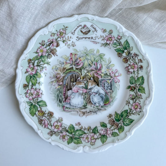 Brambly Hedge ‘Summer’ Tea Plate