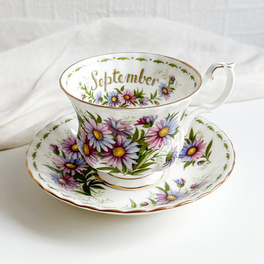 Royal Albert ‘September’ Cup and Saucer