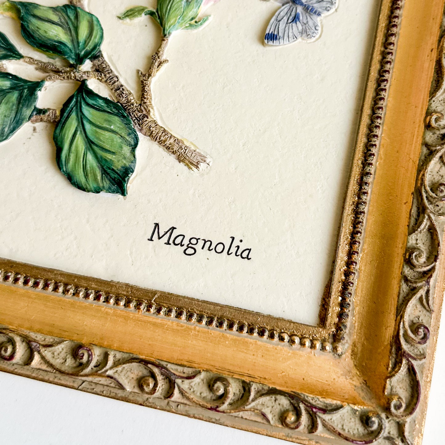 Magnolia Wall Plaque