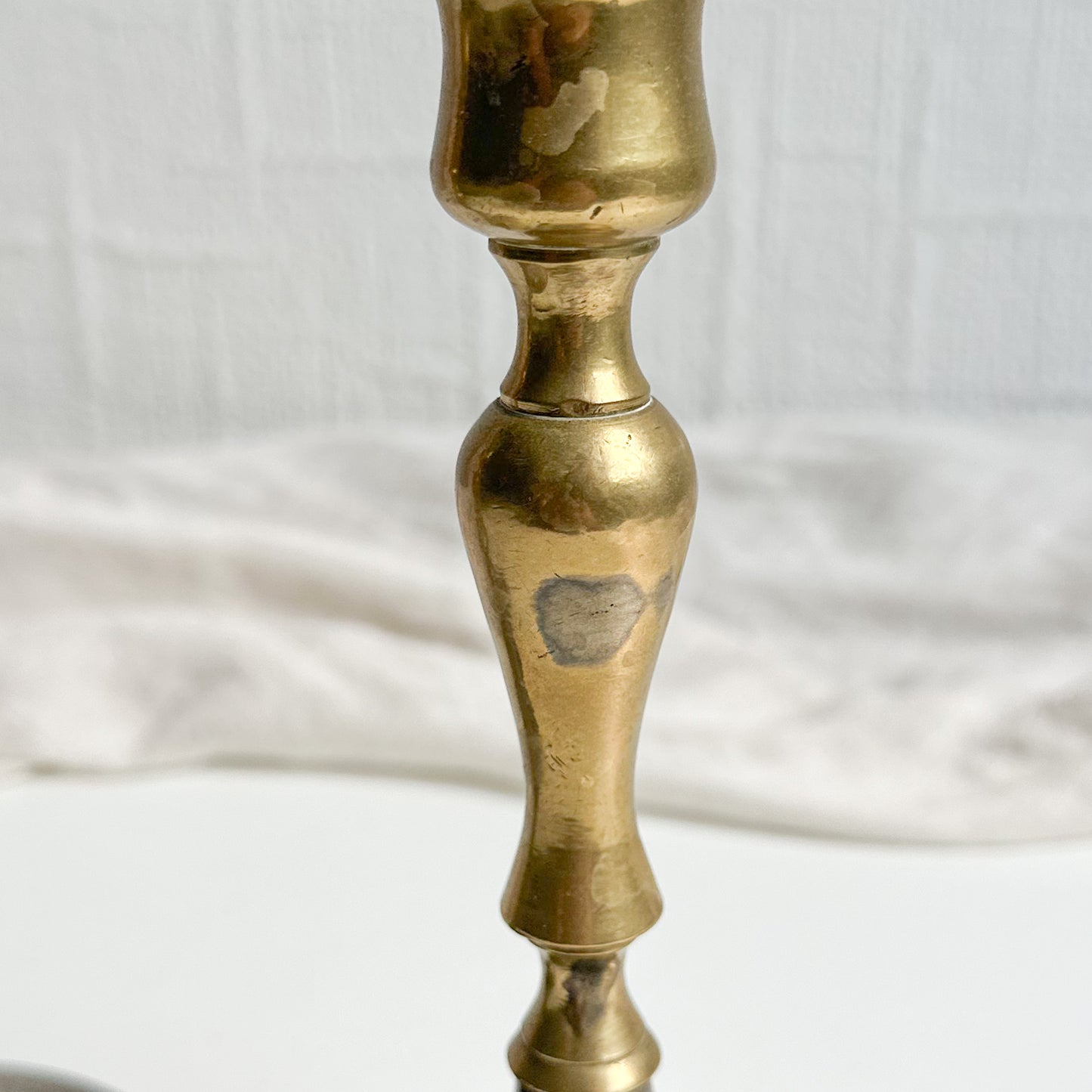 Pair of Brass Candlesticks
