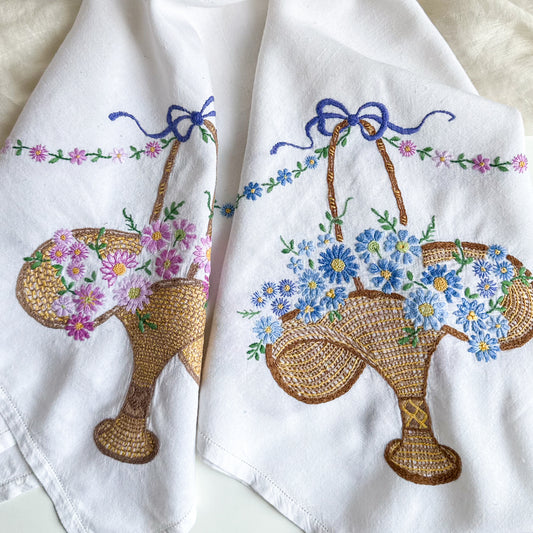 Hand Embroidered Tablecloth