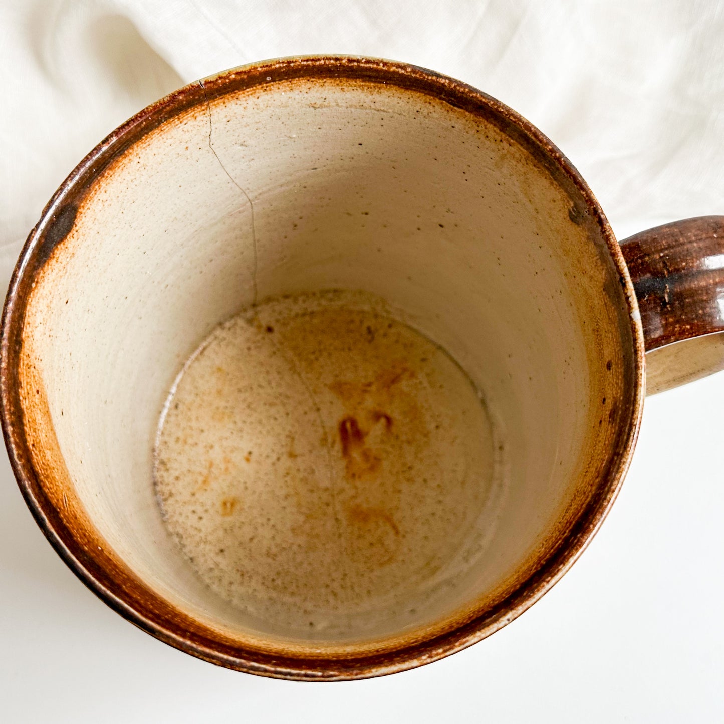 Victorian Salt Glazed Stoneware Tankard