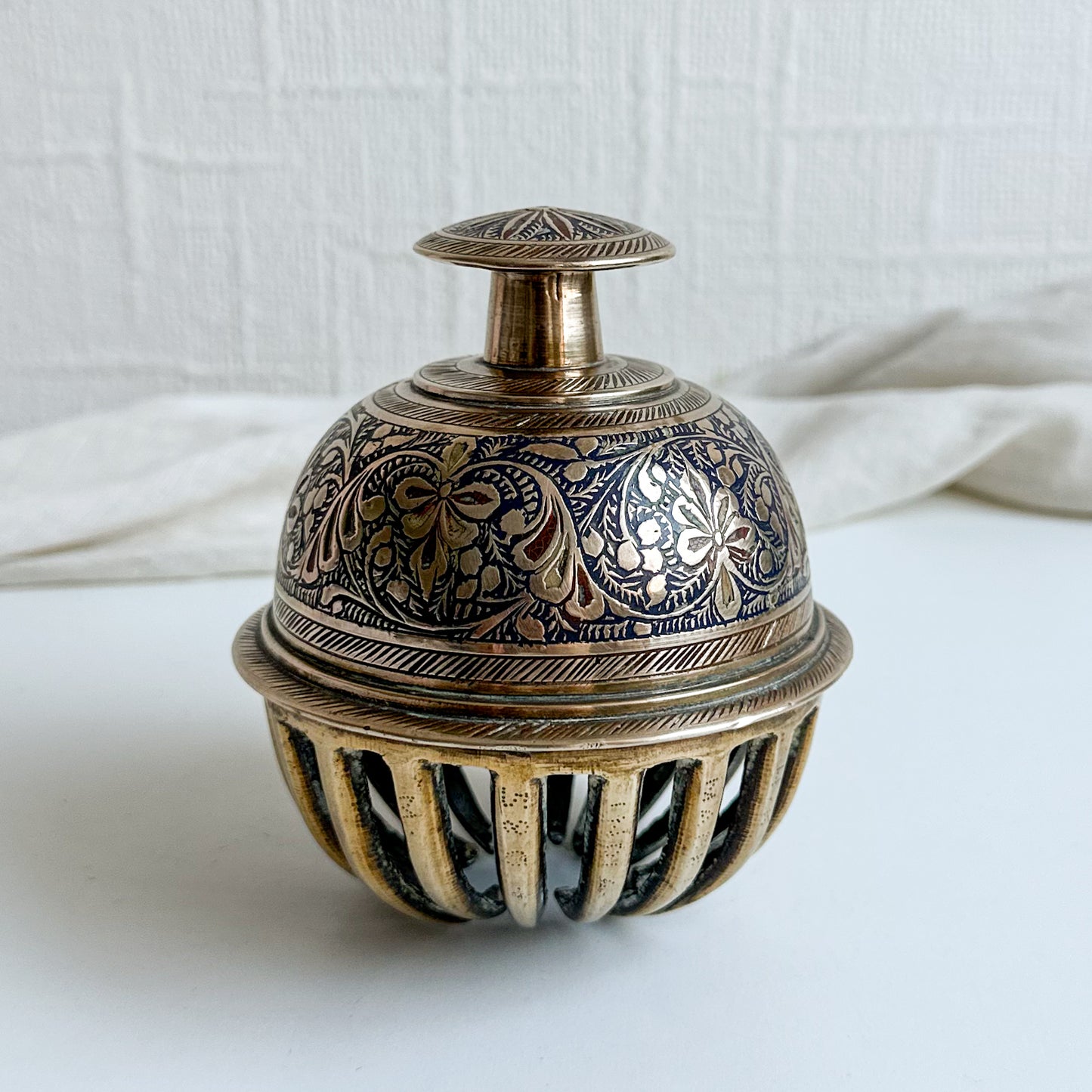 Brass Elephant Claw Bell