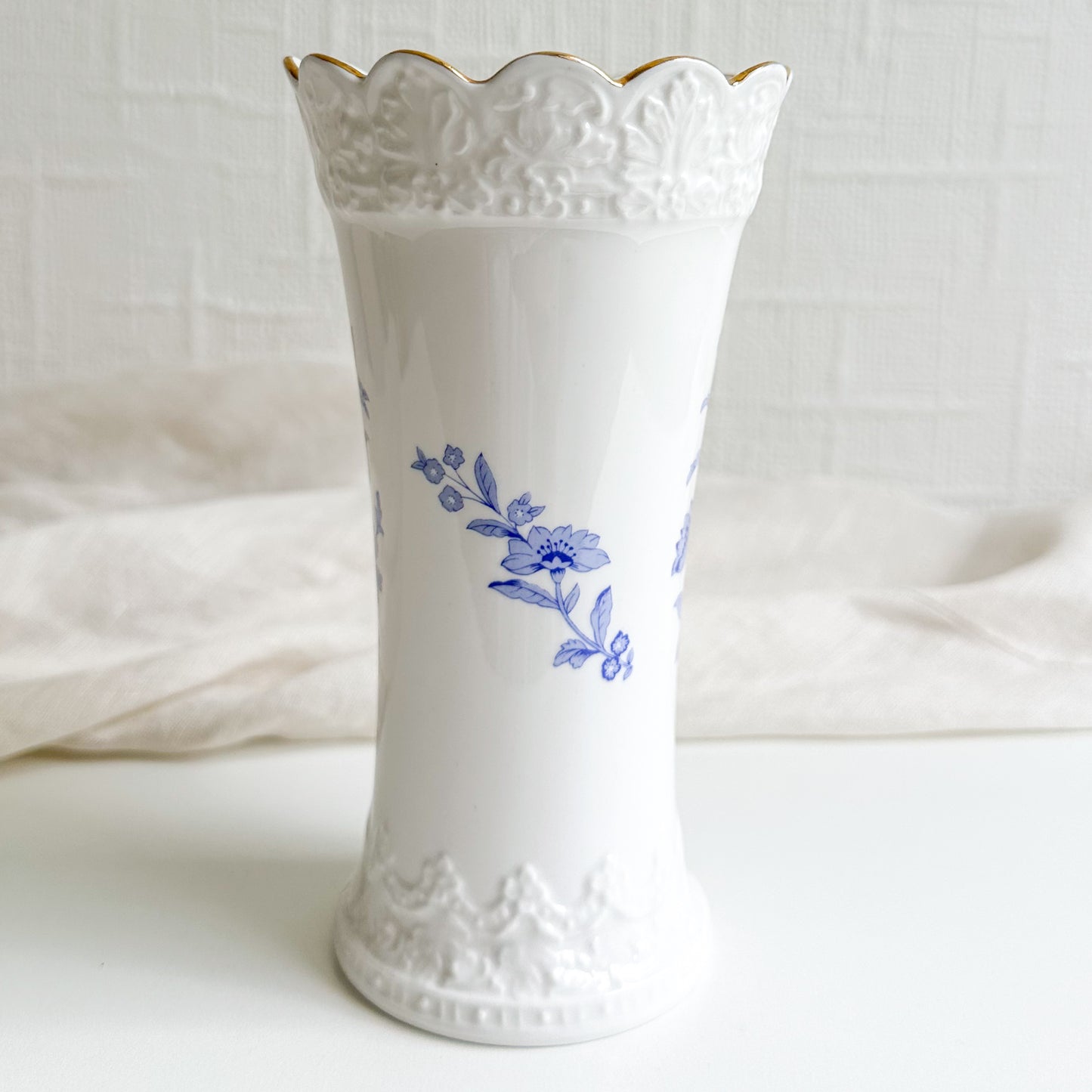 Aynsley “Cottage Blue” Vase