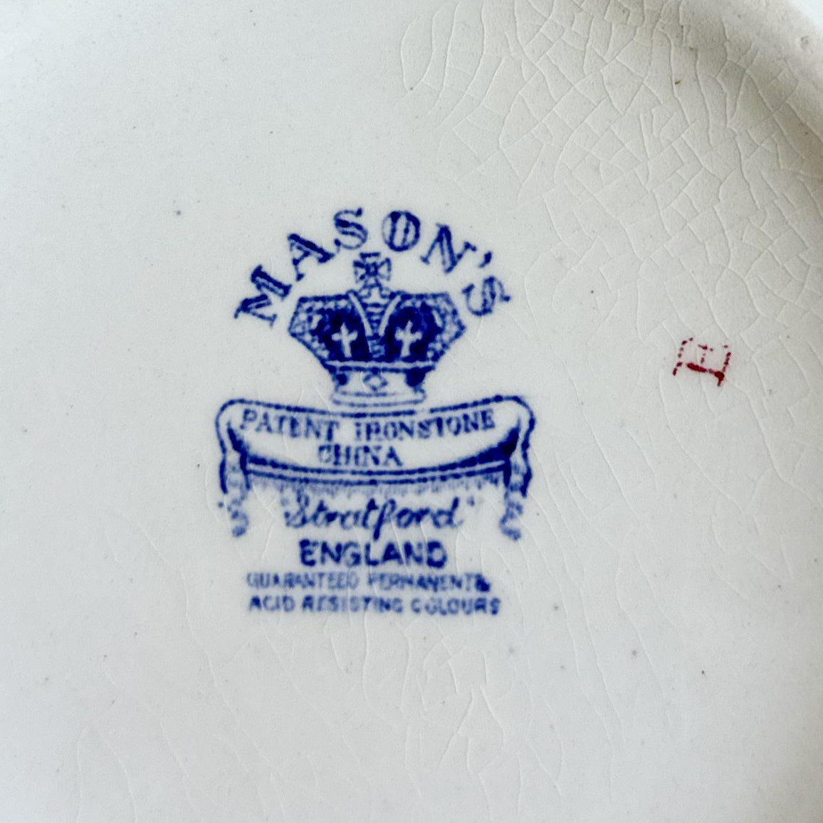 MASON’S “Stratford” Bowl