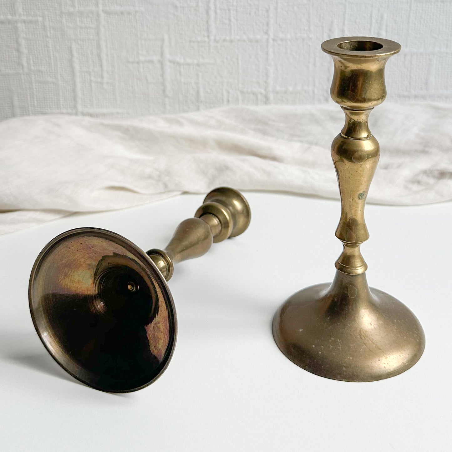Pair of Brass Candlesticks