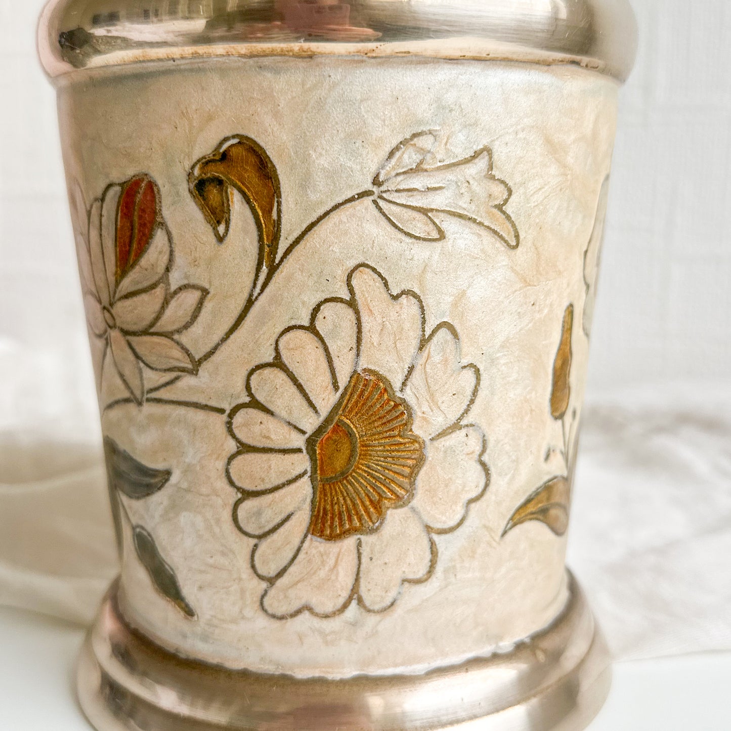 Cloisonné Lidded Canister - Chocolates