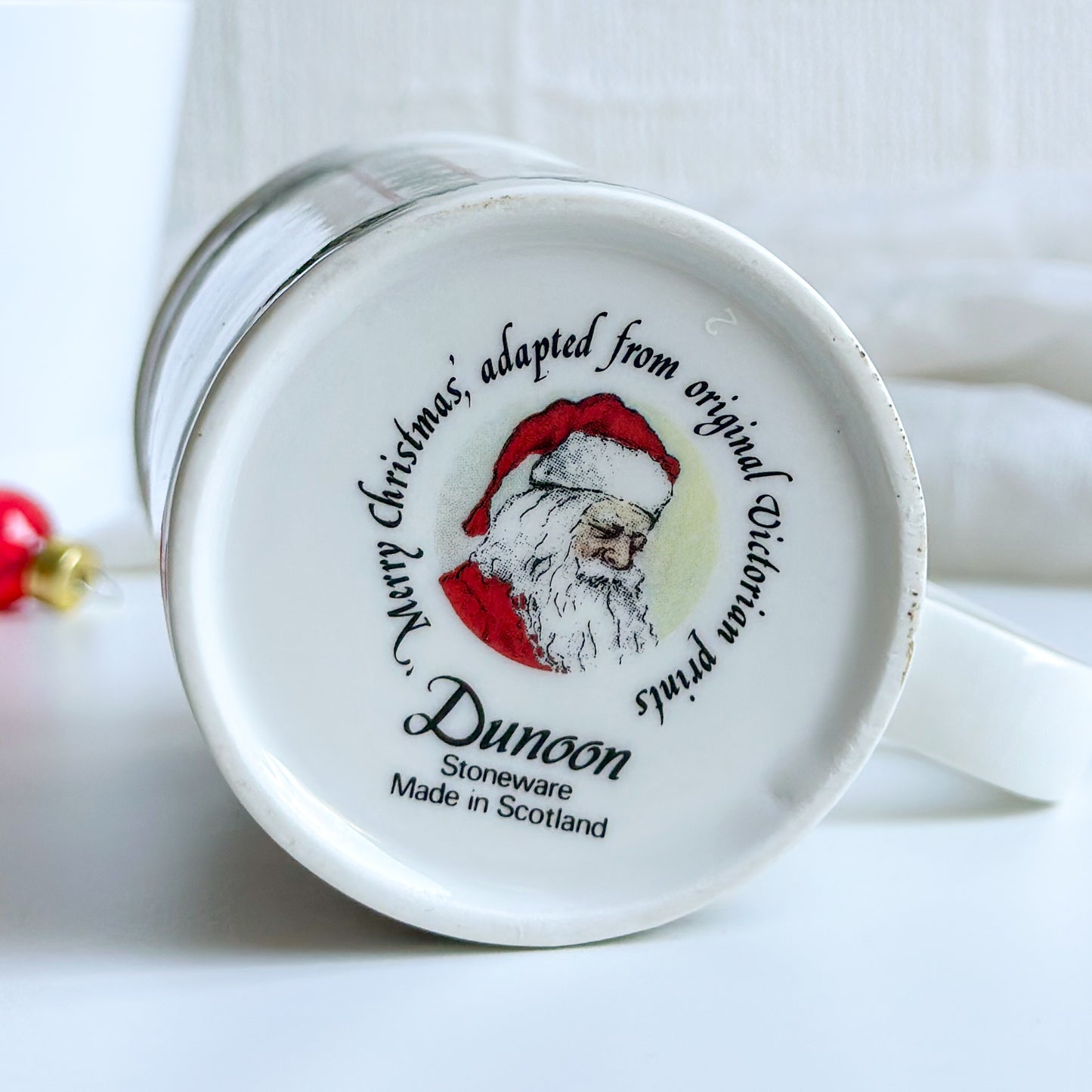 Christmas Mug by Dunoon Scotland