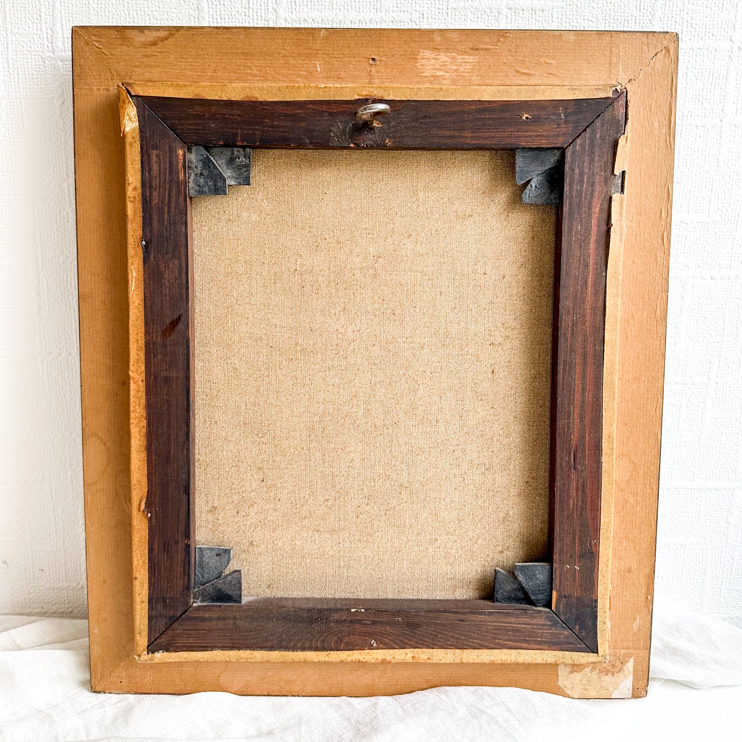 Antique Portrait with Ornate Frame