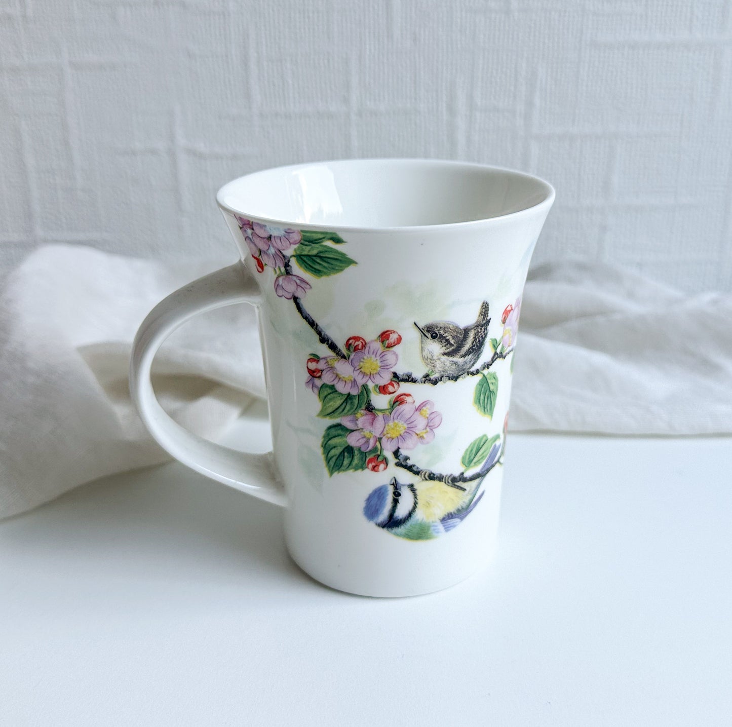 Mug with Bird Pattern