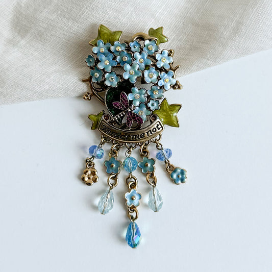 Kirk’s Folly Forget Me Not Brooch